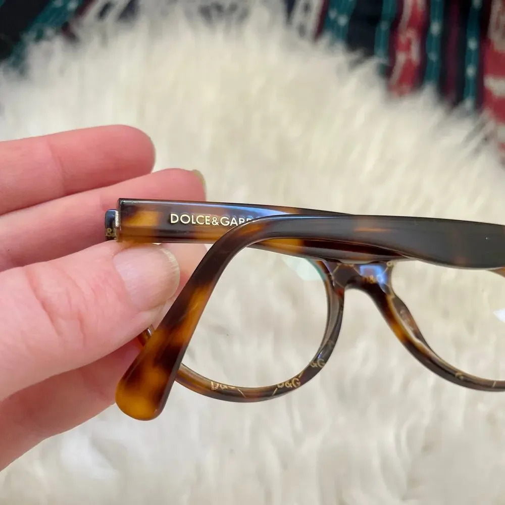 Dolce & Gabbana D&G prescription sunglasses tortoise DG3146P 'T' FRAMES ONLY - Picture 4 of 8